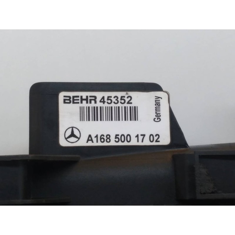 Recambio de radiador agua para mercedes-benz clase a (w168) 160 cdi (168.007) referencia OEM IAM A1685001702  BEHR - Rojo 3