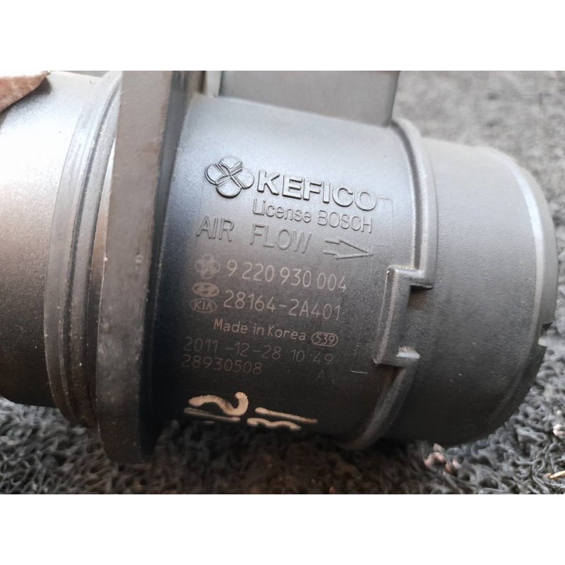 Recambio de caudalimetro para hyundai i20 classic referencia OEM IAM 9220930004 281642A401 KEFICO - Negro 2