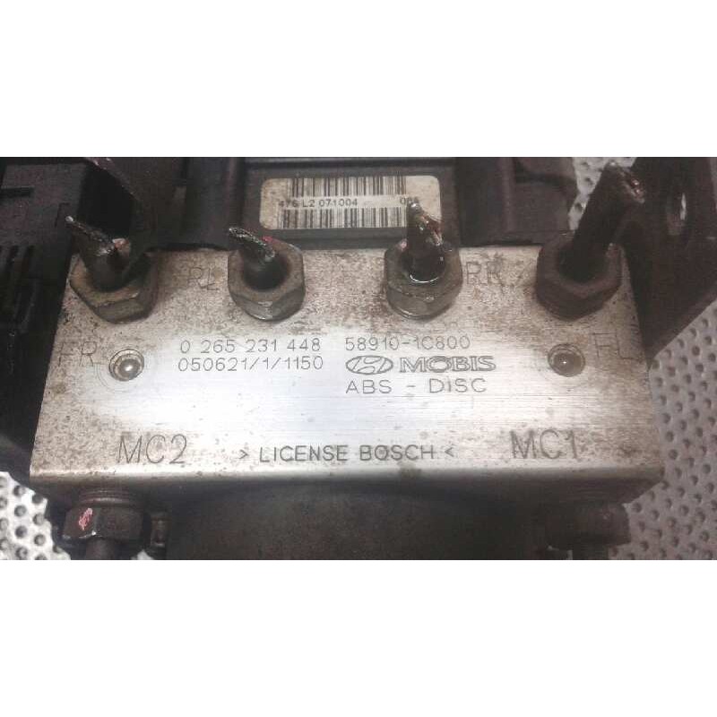 Recambio de abs para hyundai getz (tb) 1.5 crdi cat referencia OEM IAM 0265231448 05062111150 589101C800 4