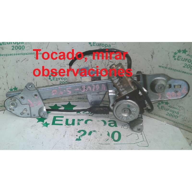 Recambio de elevalunas trasero derecho para volvo s40 berlina 2.0 turbo cat referencia OEM IAM   
