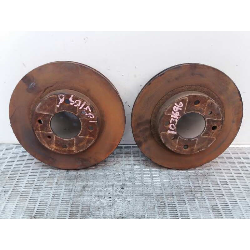 Recambio de disco freno delantero para nissan almera (n16/e) 1.5 dci turbodiesel cat referencia OEM IAM   