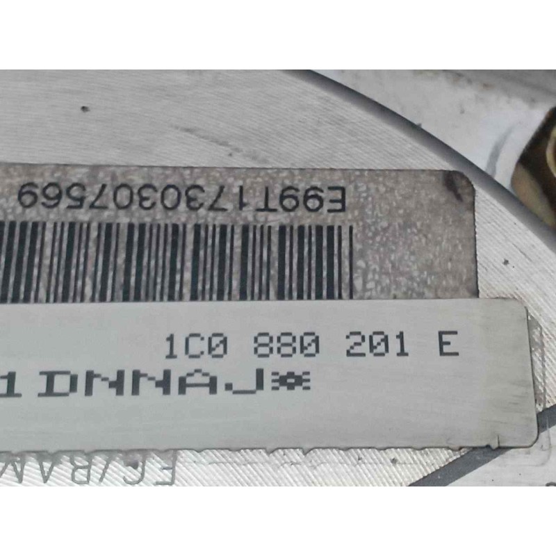 Recambio de airbag delantero izquierdo para volkswagen new beetle (9c1/1c1) 1.9 tdi referencia OEM IAM 1C0880201E - Azul 2