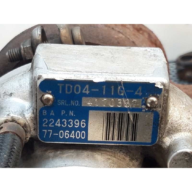 Recambio de turbocompresor para bmw serie 3 berlina (e36) 325td referencia OEM IAM TD0411G4 120967 4173327 5