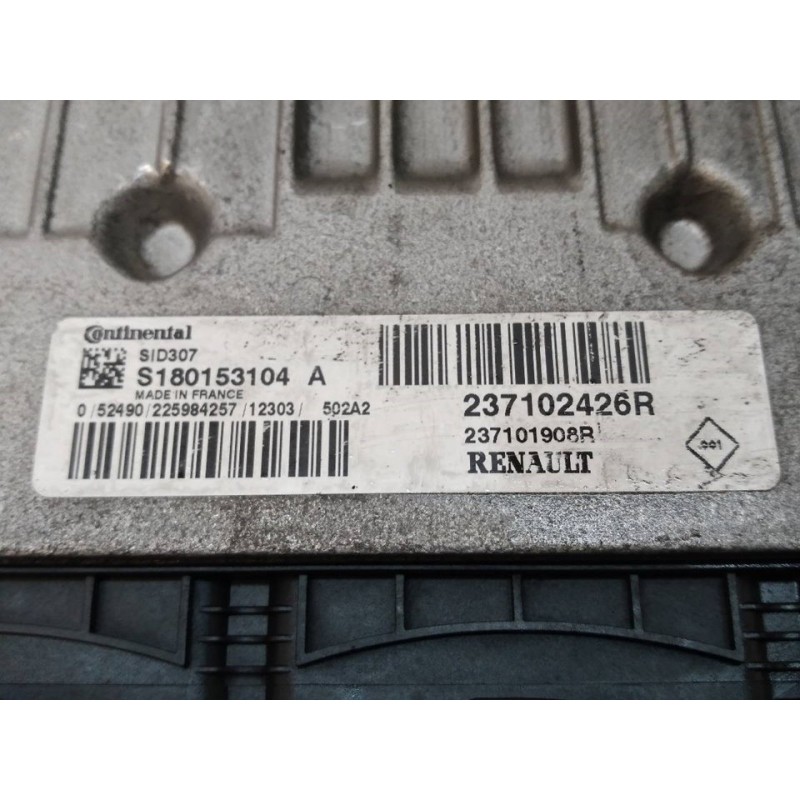 Recambio de centralita motor uce para renault scenic iii dynamique referencia OEM IAM 237102426R S180153104A - Blanco 2