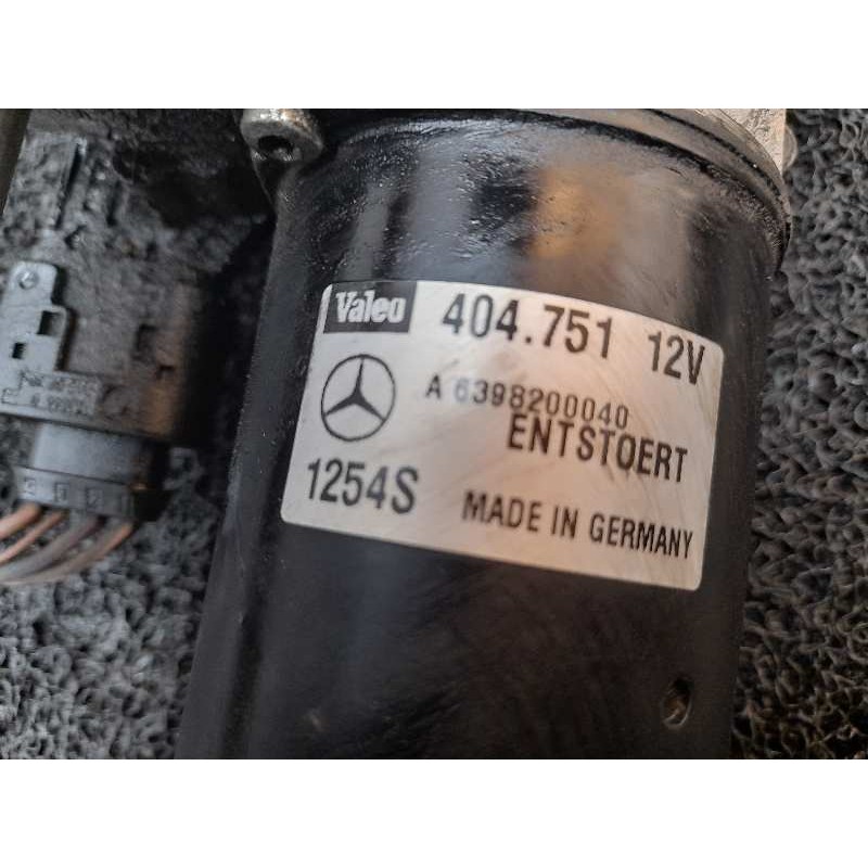 Recambio de motor limpia delantero para mercedes-benz vito (w639) basic, combi 109 cdi compacto (639.601) referencia OEM IAM A63 2