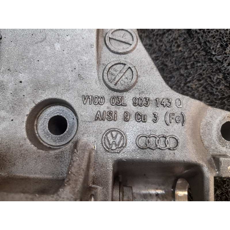 Recambio de soporte alternador para seat ibiza (6j5) copa referencia OEM IAM 03L903143Q - Negro 2