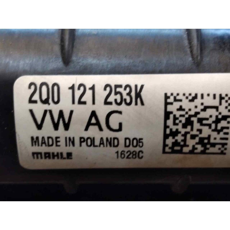 Recambio de radiador agua para volkswagen polo advance referencia OEM IAM 2Q0121253K - Blanco 2