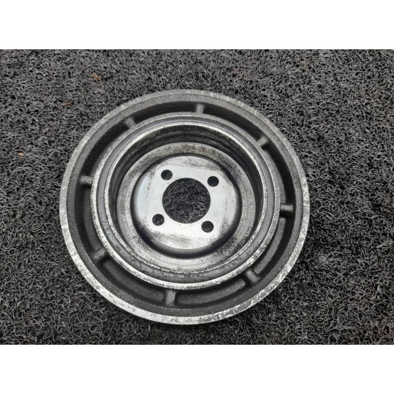 Recambio de polea cigueñal para opel corsa c essentia referencia OEM IAM 468191470 - Negro 2