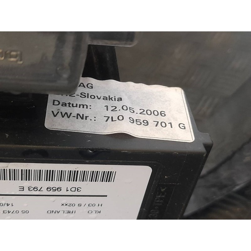 Recambio de elevalunas delantero izquierdo para porsche cayenne (typ 9pa) básico referencia OEM IAM 7L0959701G 7L0837461D - Negro 3