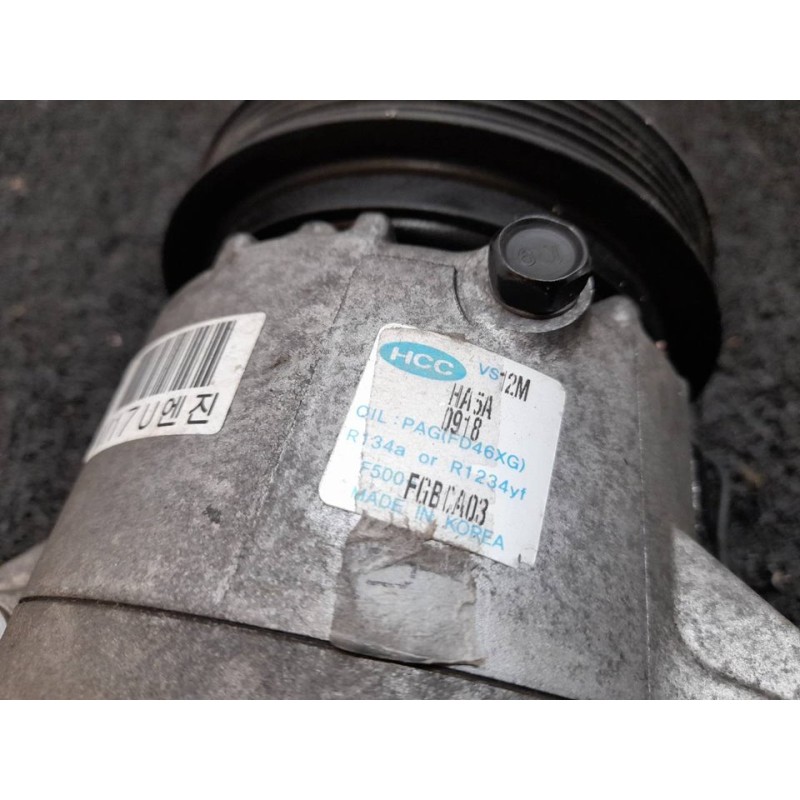 Recambio de compresor aire acondicionado para hyundai i20 classic referencia OEM IAM F500FGBCA03 HA5A0918 - Negro 4