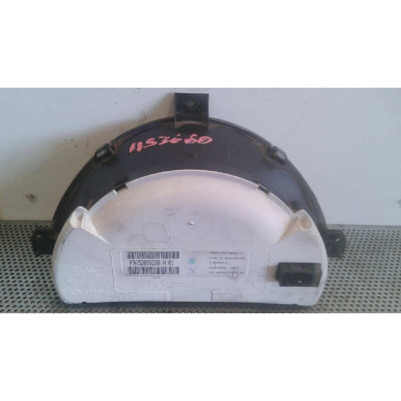 Recambio de cuadro instrumentos para citroën c3 1.4 hdi referencia OEM IAM P9652008280 216672523 217755971 / SAGEM - Azul 2