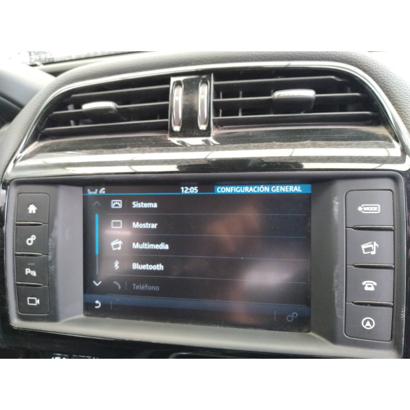 Recambio de pantalla multifuncion para jaguar xe prestige referencia OEM IAM - Azul 3