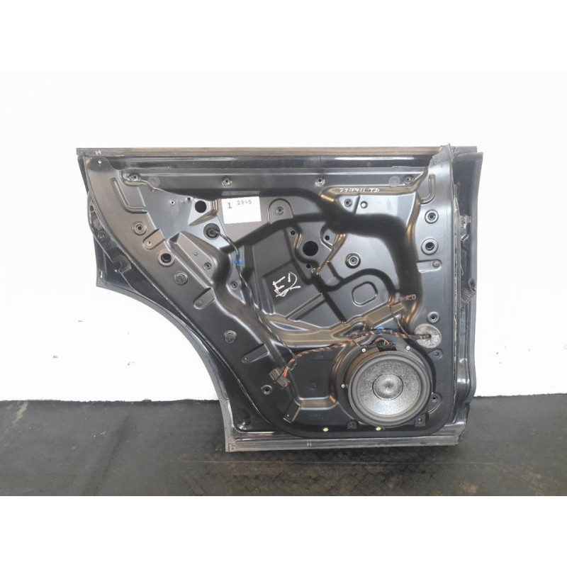 Recambio de puerta trasera izquierda para porsche cayenne (typ 9pa) básico referencia OEM IAM - Negro 2