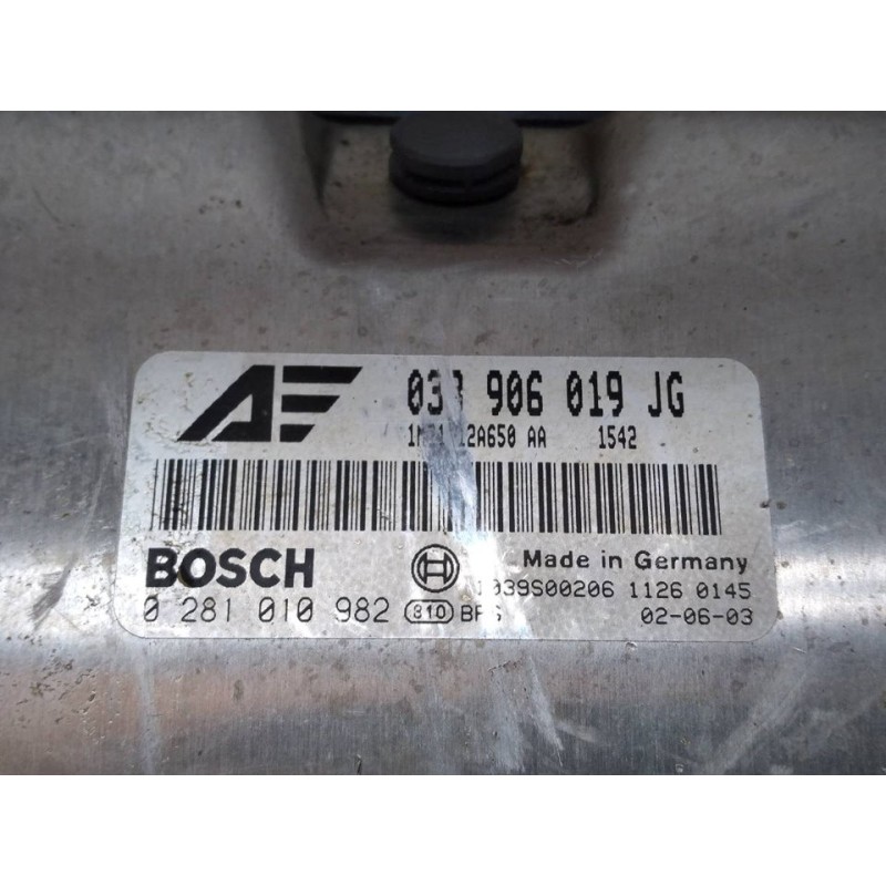 Recambio de centralita motor uce para ford galaxy (vy) trend referencia OEM IAM 0281010982 038906019JG BOSCH - Gris 3