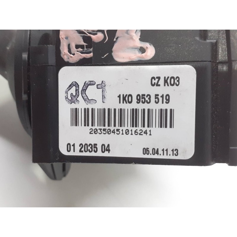 Recambio de mando limpia para volkswagen golf v berlina (1k1) trendline referencia OEM IAM 1K953519 - Negro 3