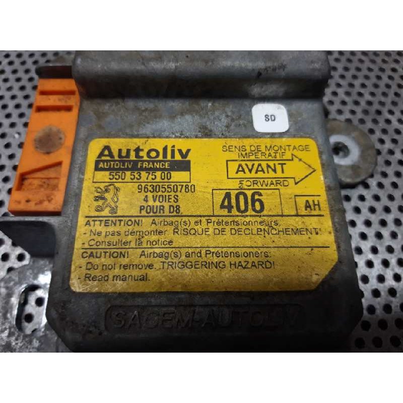 Recambio de centralita airbag para peugeot 406 coupe (s1/s2) 2.0 referencia OEM IAM 550537500 9630550780 2