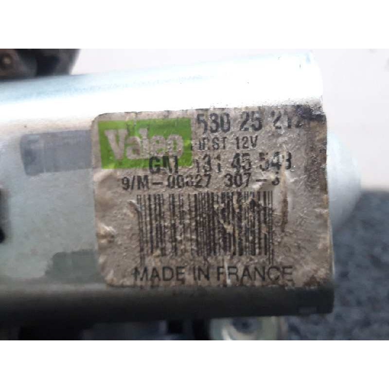 Recambio de motor limpia trasero para opel zafira b cosmo referencia OEM IAM 13145543 53025272 VALEO - Azul 3
