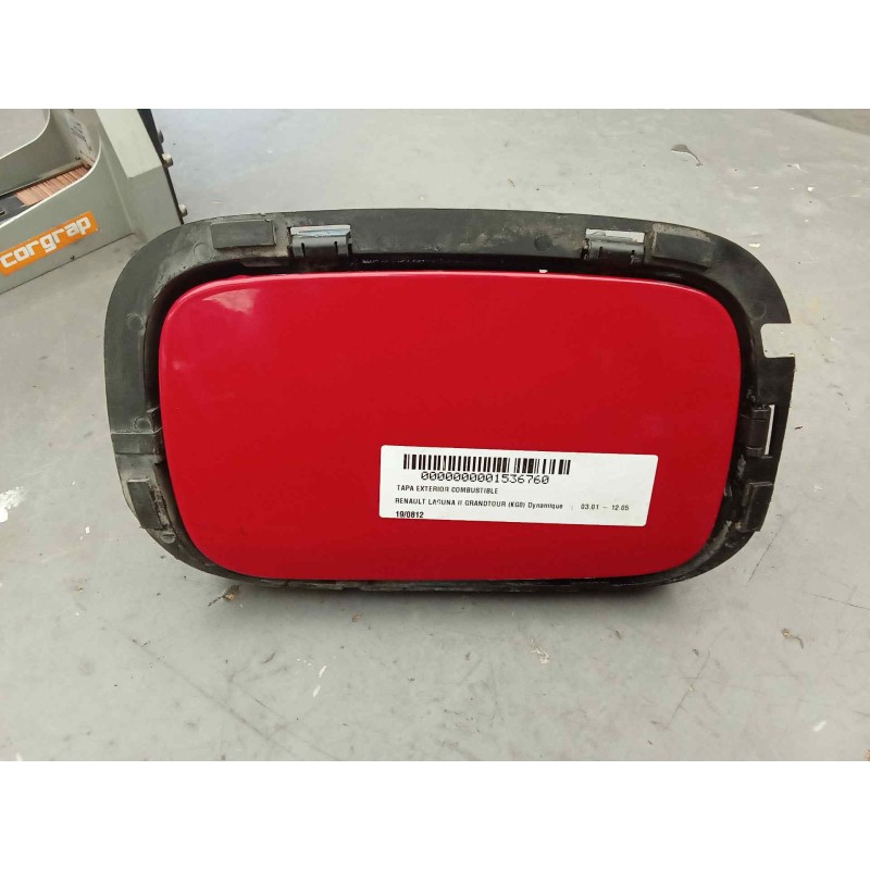 Recambio de tapa exterior combustible para renault laguna ii grandtour (kg0) dynamique referencia OEM IAM - Rojo 4