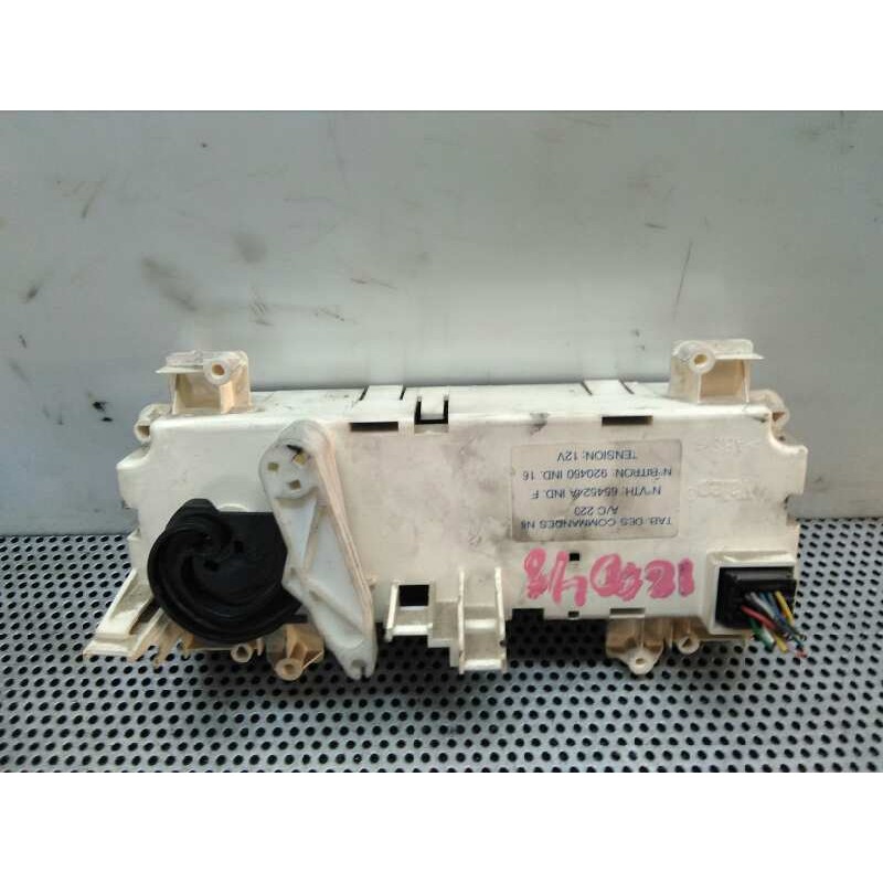 Recambio de mando calefaccion / aire acondicionado para citroën xsara berlina 1.9 td exclusive referencia OEM IAM - Blanco 2