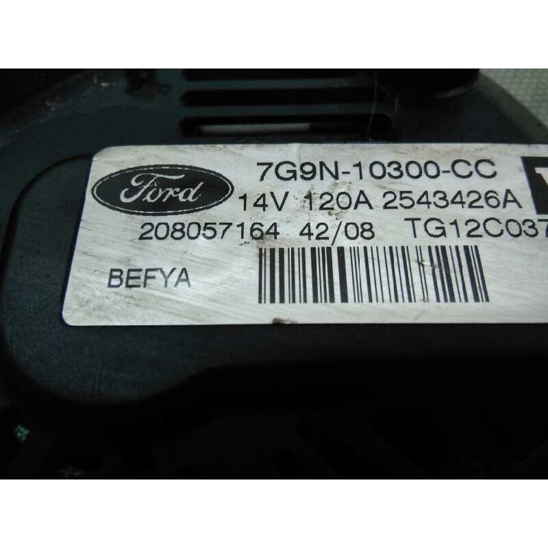 Recambio de alternador para ford fiesta (cb1) 1.4 16v cat referencia OEM IAM 7G9N10300CC 2543426A 5