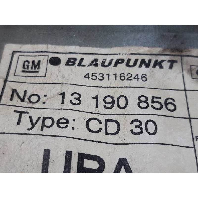 Recambio de sistema audio / radio cd para opel zafira b cosmo referencia OEM IAM 13190856 - Azul 2