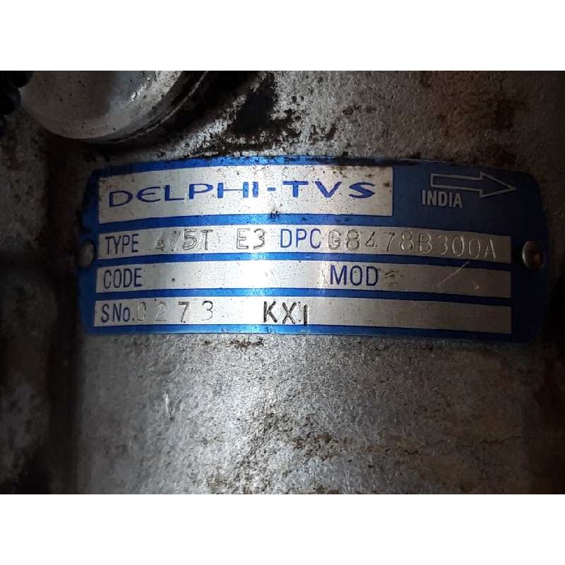 Recambio de bomba inyeccion para tata indica idi referencia OEM IAM G8478B300A  DELPHI 3