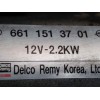 Recambio de motor arranque para ssangyong rexton rx 270 plus / 270 xdi plus referencia OEM IAM 6611513701  