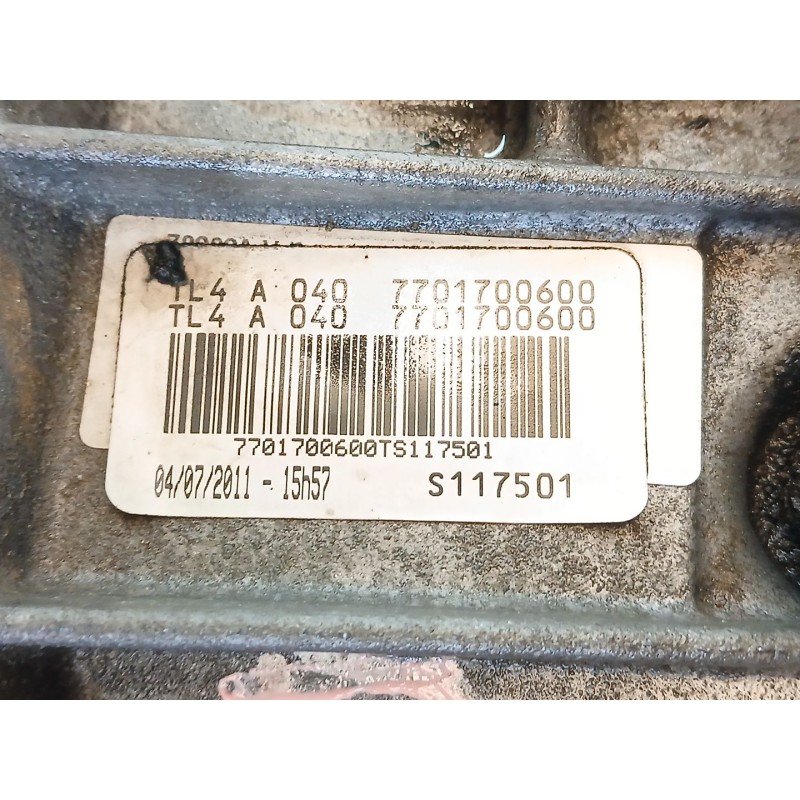 Recambio de caja cambios para renault megane iii berlina 5 p dynamique referencia OEM IAM TL4040 - Blanco 2