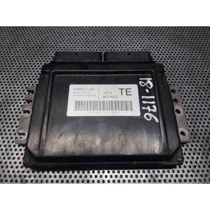 Recambio de centralita motor uce para daewoo kalos 1.2 se referencia OEM IAM 96376653 S010011038A3 