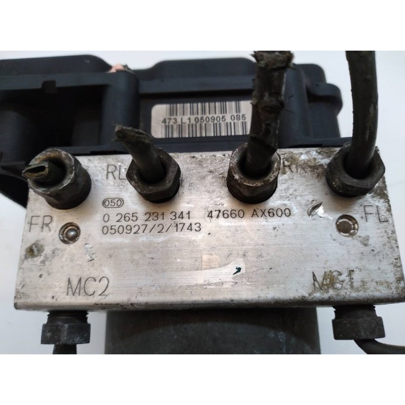 Recambio de abs para nissan micra (k12e) 1.5 dci turbodiesel cat referencia OEM IAM 0265231341 0265800319 3