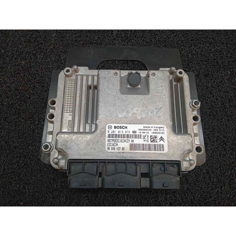 Recambio de centralita motor uce para citroën berlingo station wagon x referencia OEM IAM 0281013872 9664843780 