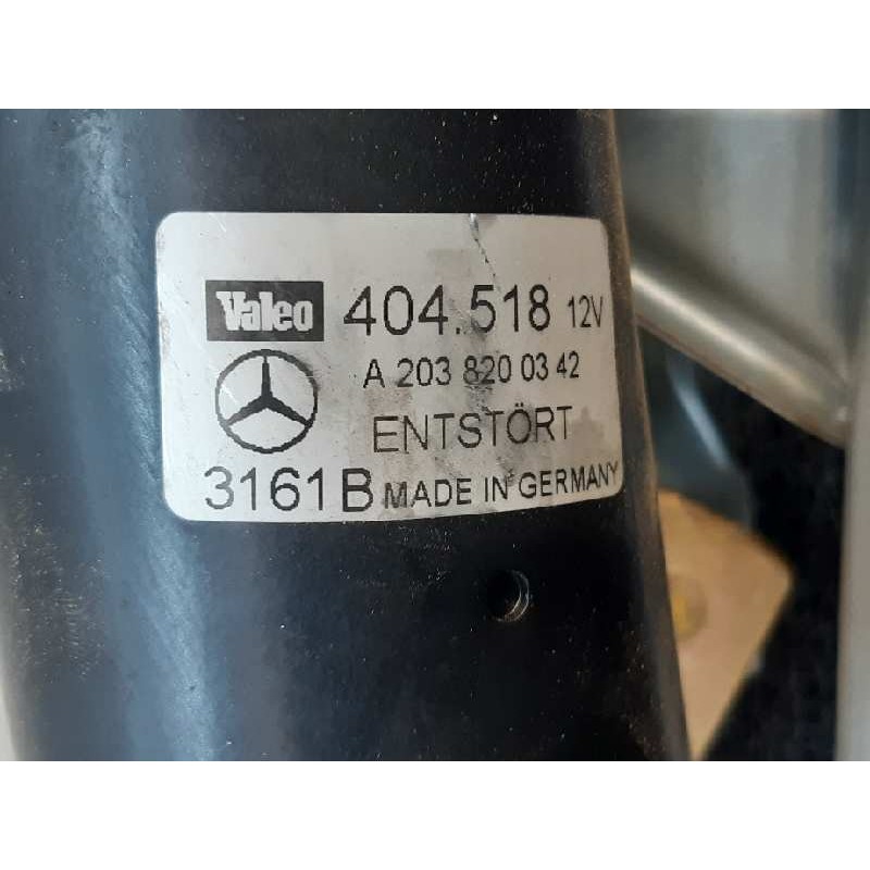 Recambio de motor limpia delantero para mercedes-benz clase c (w203) sportcoupe c 180 (203.735) referencia OEM IAM A2038200342 4 5
