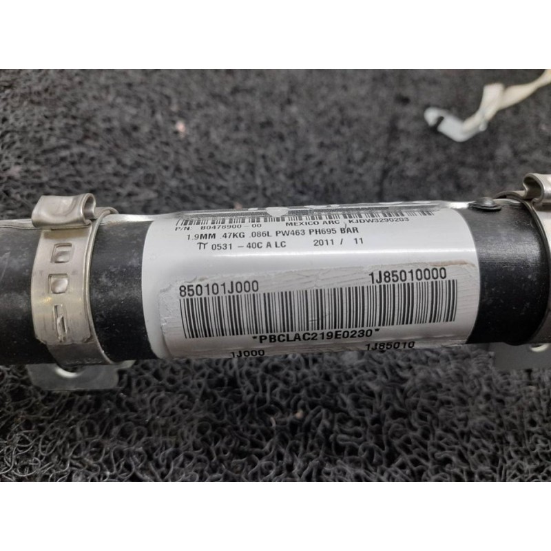 Recambio de airbag cortina delantero izquierdo para hyundai i20 classic referencia OEM IAM 850101J000 - Negro 2