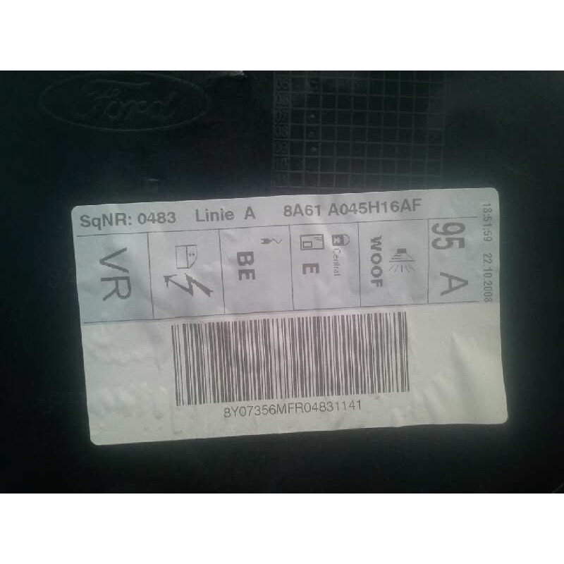 Recambio de elevalunas delantero derecho para ford fiesta (cb1) 1.4 16v cat referencia OEM IAM 8A61A045H16AF 4