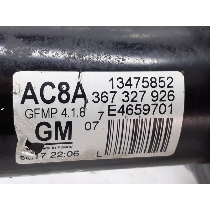 Recambio de amortiguador delantero izquierdo para opel insignia berlina excellence referencia OEM IAM 13475852 3
