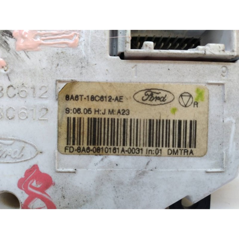 Recambio de mando climatizador para ford fiesta (cb1) 1.4 16v cat referencia OEM IAM 6A6T18C612AE 2
