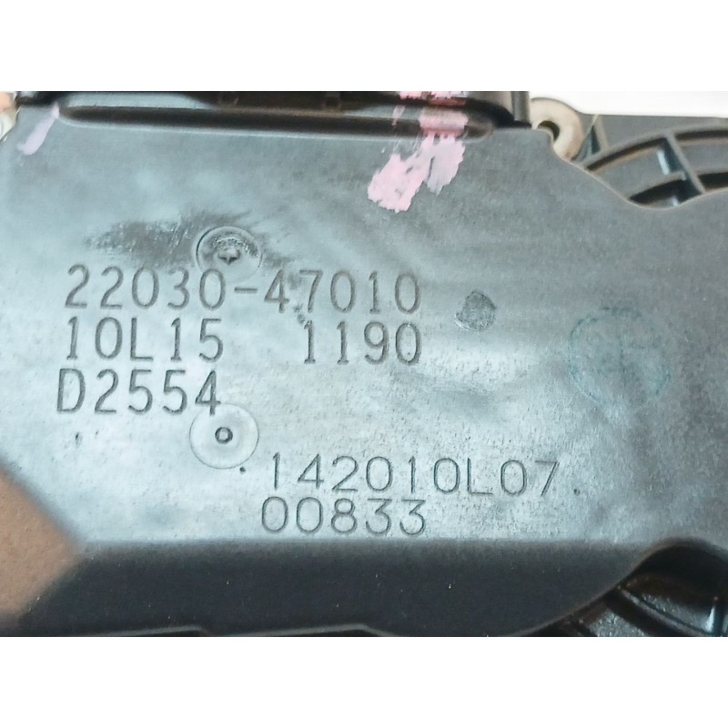 Recambio de caja mariposa para toyota yaris ts referencia OEM IAM 2203047010 - Negro 2