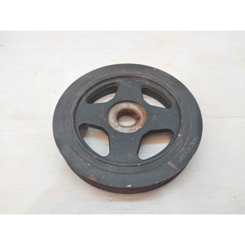 Recambio de polea cigueñal para toyota corolla (e12) 1.4 d-4d luna compact referencia OEM IAM 60622A - Rojo