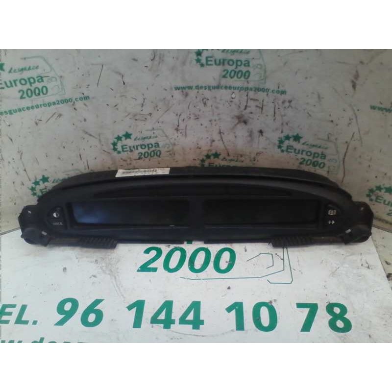 Recambio de cuadro instrumentos para citroën xsara picasso 2.0 hdi cat (rhy / dw10td) referencia OEM IAM 9651667380 110008966007 - Blanco