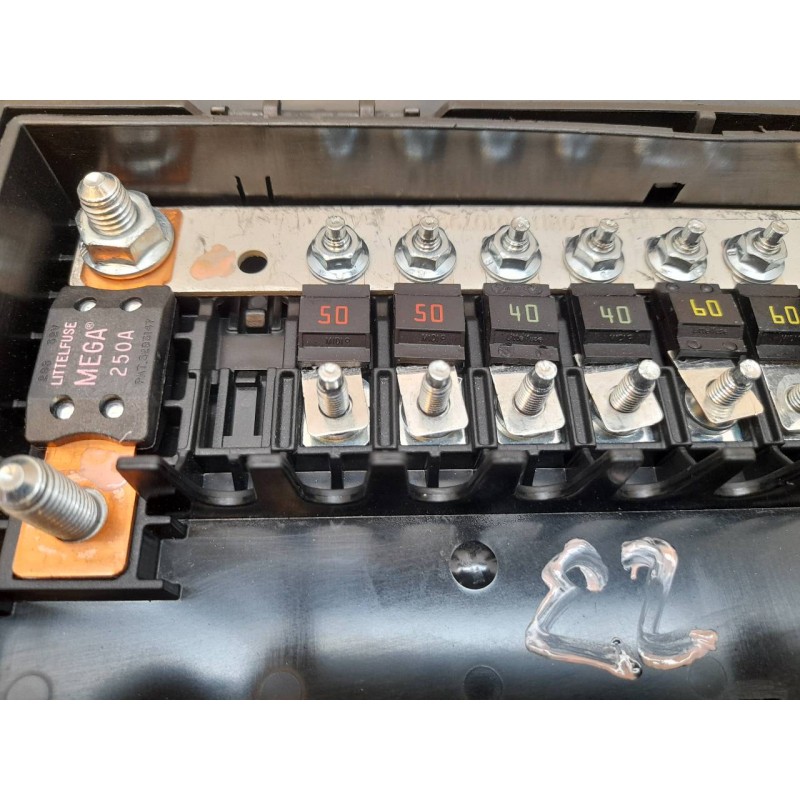 Recambio de caja reles / fusibles para jaguar xe prestige referencia OEM IAM HX7314516AA 301191802 - Azul 3