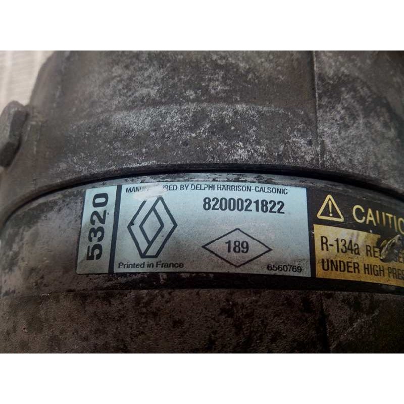 Recambio de compresor aire acondicionado para renault laguna ii (bg0) 1.9 dci diesel referencia OEM IAM 8200021822 5320 - Gris 3