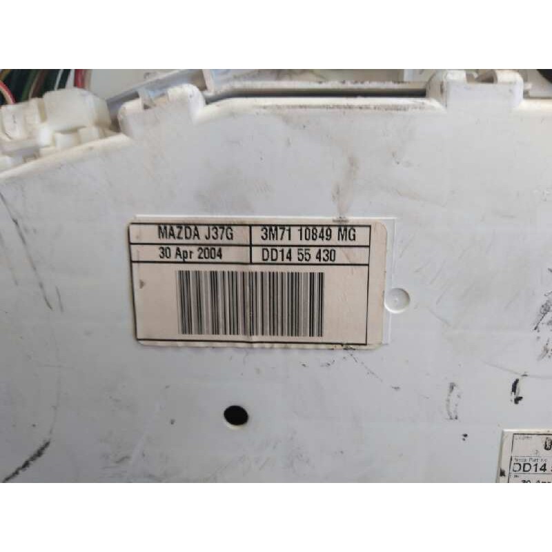Recambio de cuadro instrumentos para mazda 2 berlina (dy) 1.4 active+ (59kw) referencia OEM IAM 3M7110849MG DD1455430 3