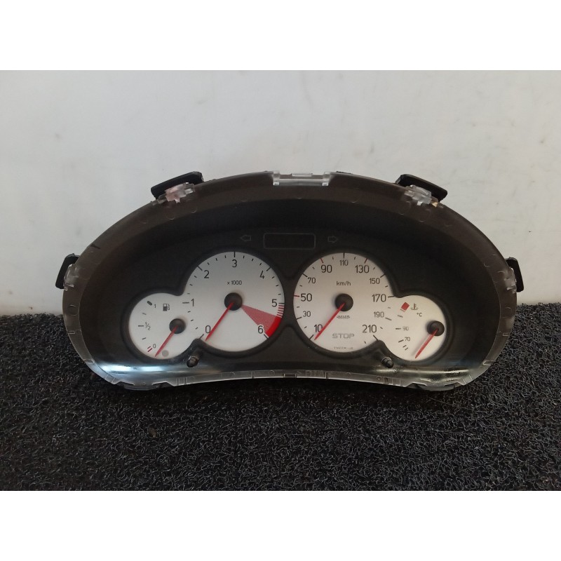 Recambio de cuadro instrumentos para peugeot 206 berlina x-line referencia OEM IAM 9656696280  JAEGER