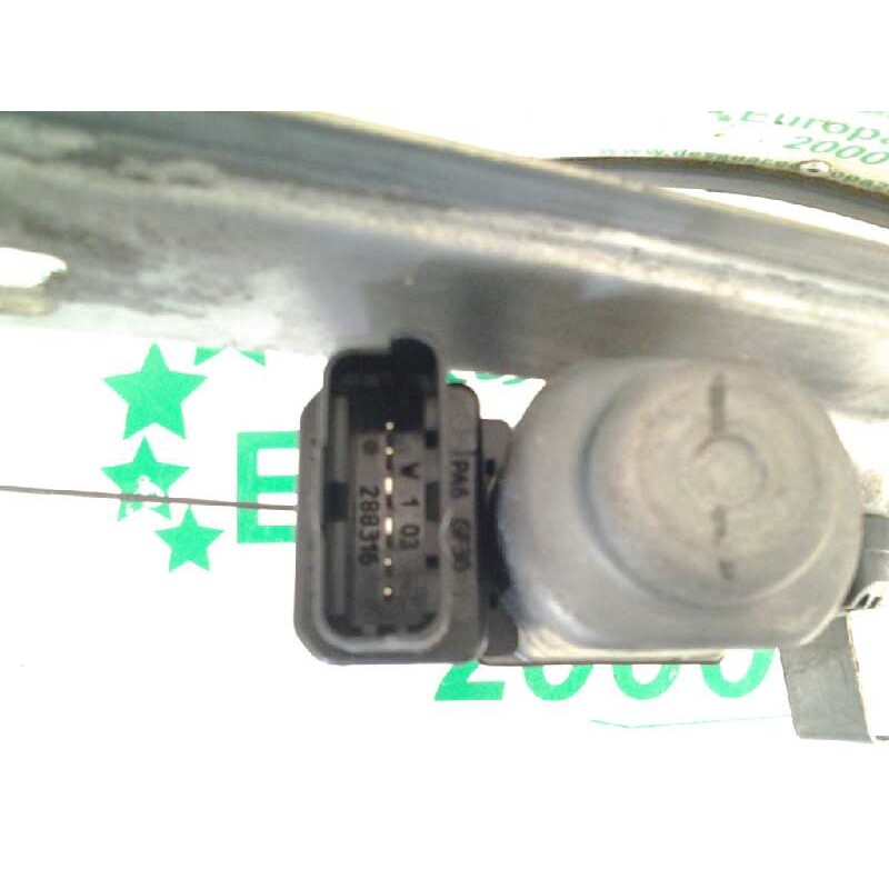 Recambio de elevalunas delantero izquierdo para renault scenic ii 1.9 dci diesel referencia OEM IAM - Blanco 2