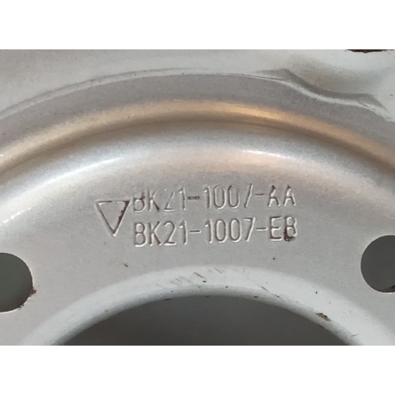 Recambio de llanta para ford transit custom v362 furgoneta (fy, fz) 2.0 ecoblue referencia OEM IAM BK211007AA BK211007EB - Blanco 2