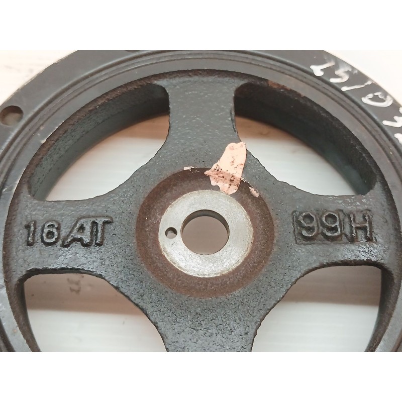 Recambio de polea cigueñal para toyota yaris ts referencia OEM IAM 16AT 99H - Negro 2