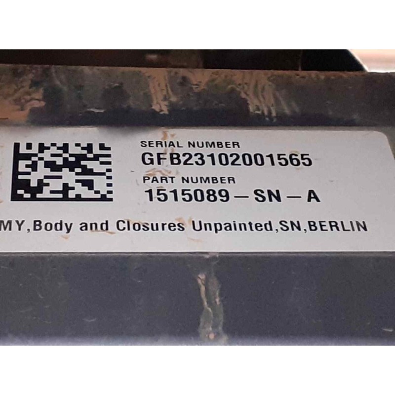 Recambio de refuerzo paragolpes delantero para tesla model y gran autonomia dual awd referencia OEM IAM 1515089SNA 2