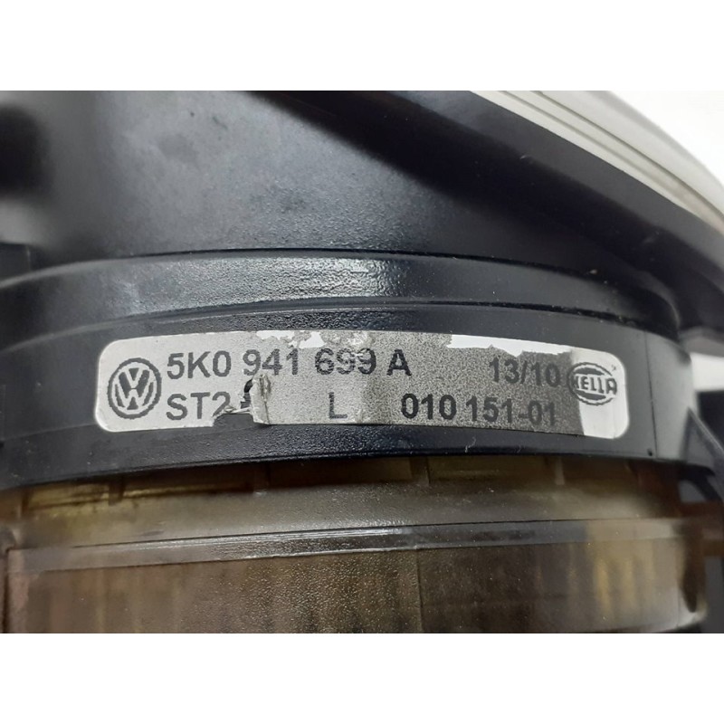 Recambio de faro antiniebla izquierdo para volkswagen touran (1t2) advance bluemotion referencia OEM IAM 5K0941699A - Negro 2