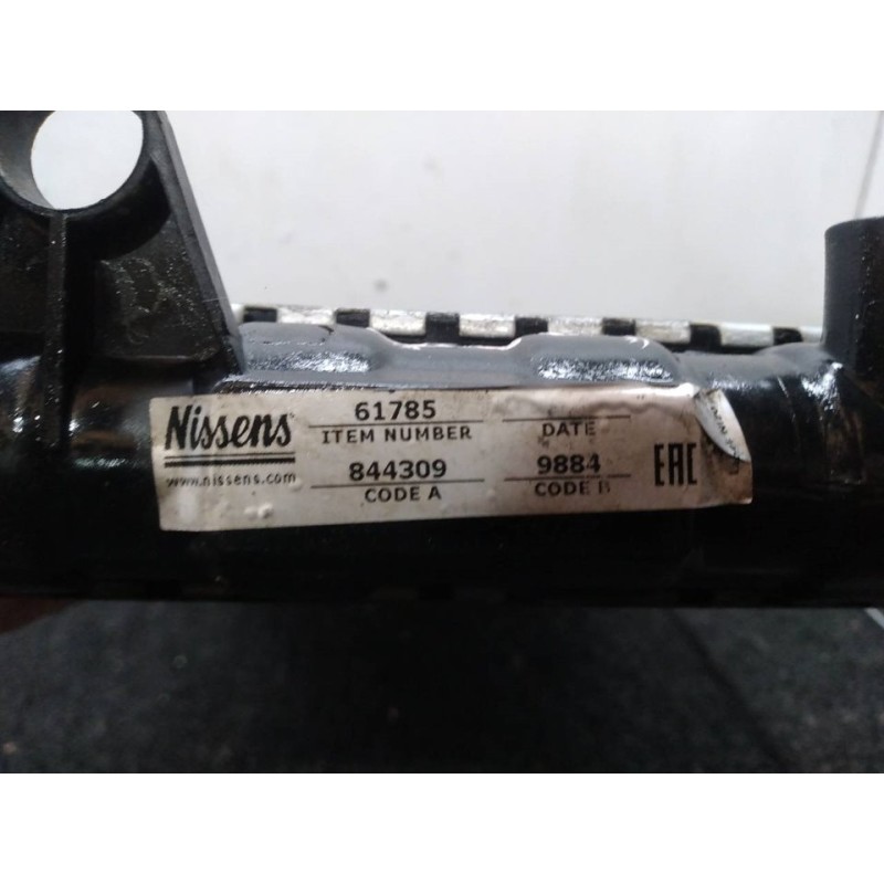 Recambio de radiador agua para fiat seicento (187) active referencia OEM IAM 61785 844309 - Amarillo 2
