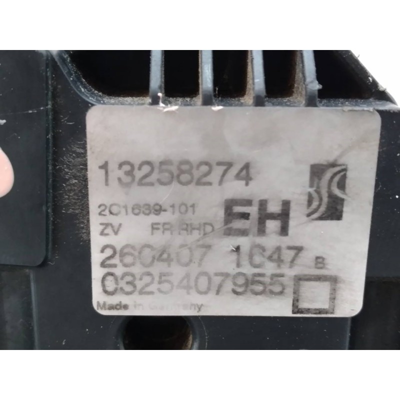 Recambio de cerradura puerta delantera derecha para opel corsa d cosmo referencia OEM IAM 13258274 2604071647 - Rojo 4